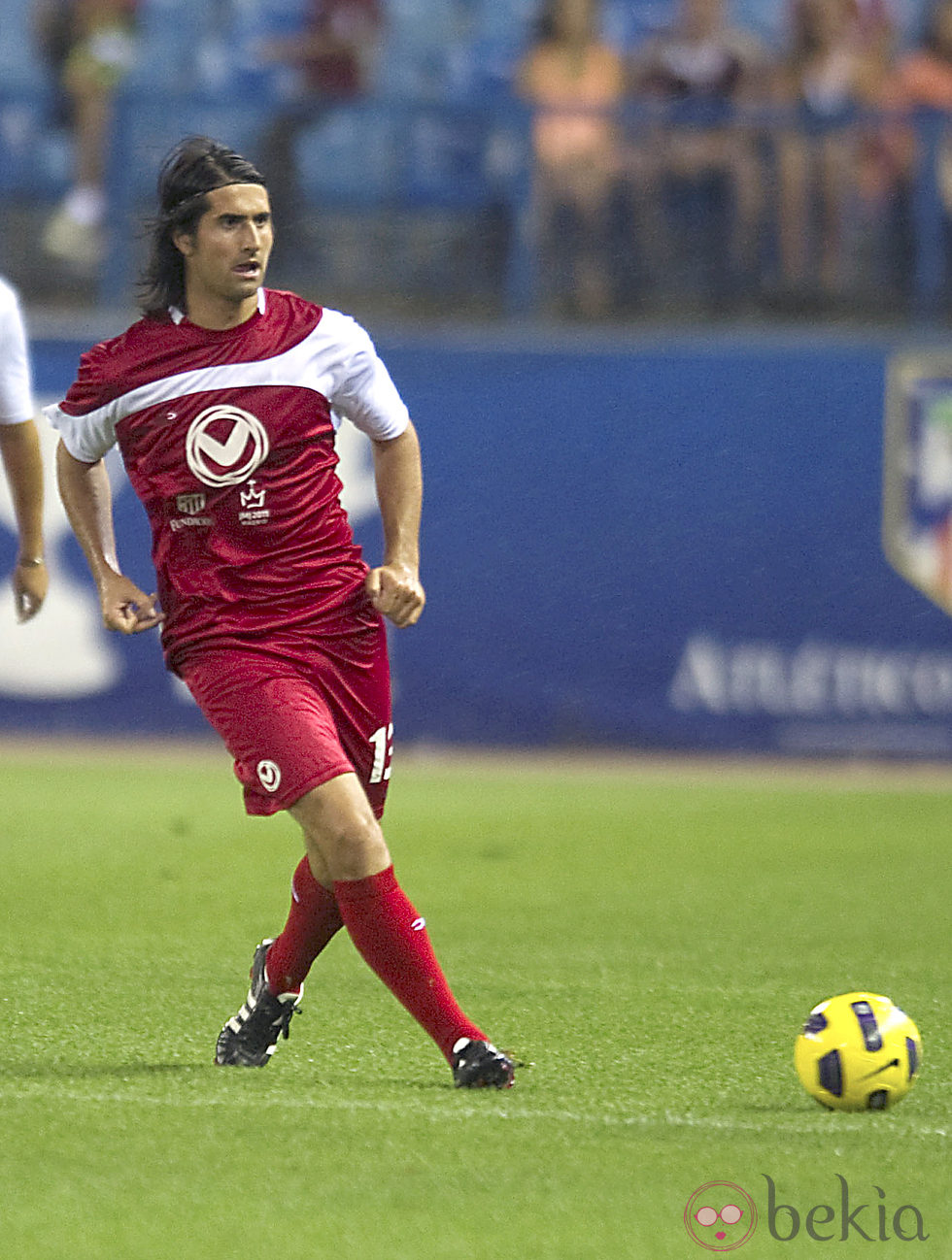 Rubén de la Red en el partido benéfico de las JMJ