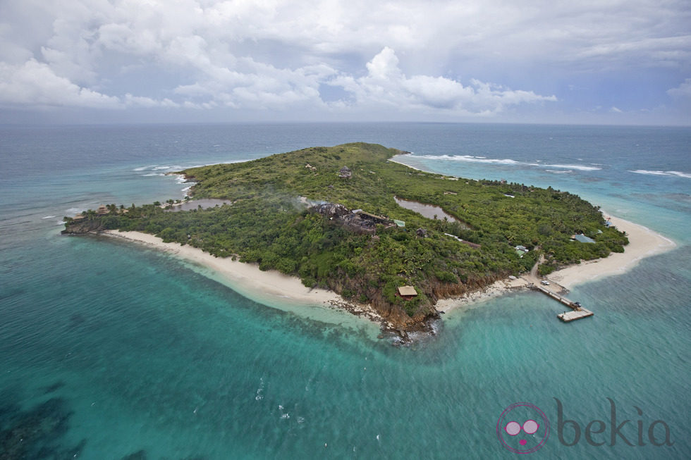 La isla privada de Richard Branson