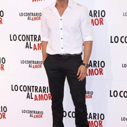 Rubén Sanz en la presentación de 'Lo contrario al amor'