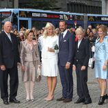 La Familia Real de Noruega en el 10 aniversario de Haakon y Mette Marit de Noruega