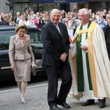 Los Reyes de Noruega en el 10 aniversario de boda de Haakon y Mette-Marit