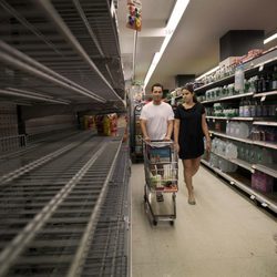 Los supermercados americanos se quedan sin existencias ante la llegada de Irene