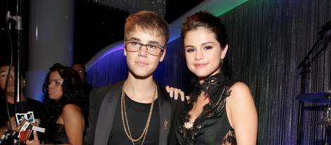 Justin Bieber y Selena Gomez en los MTV Video Music Awards 2011