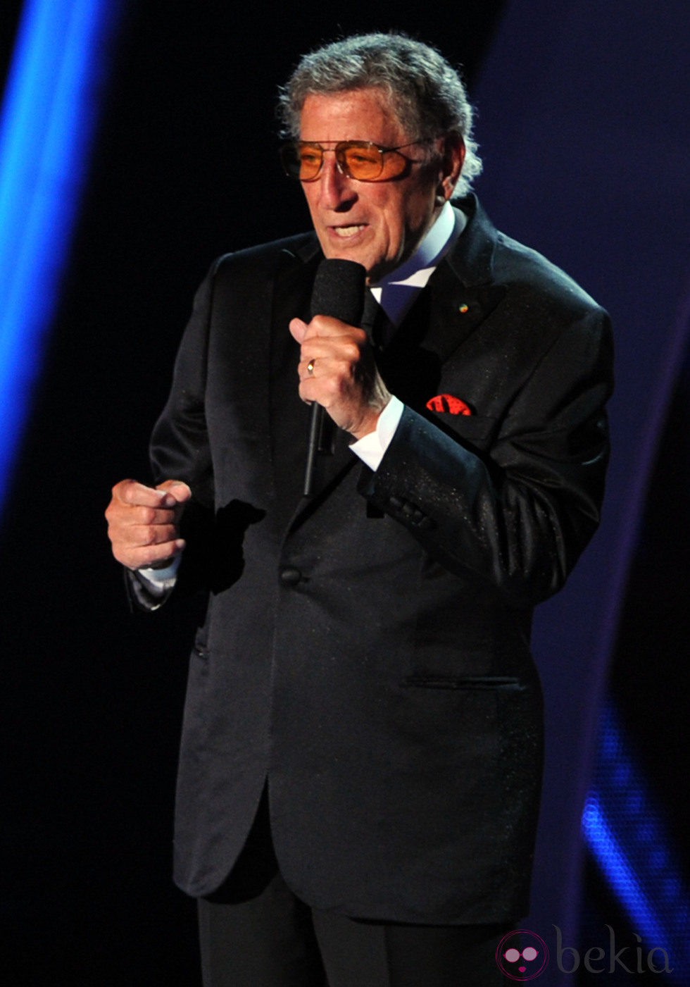 Tony Bennett en la gala de los MTV Video Music Awards 2011