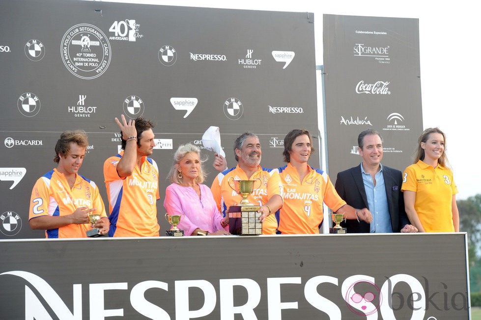 Beatriz de Orleans preside la entrega de premios de la final de polo de Sotogrande