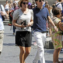 Beatriz de York y Dave Clark hacen turismo en Roma