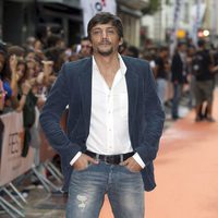 Daniel Holguín en el estreno de 'El corazón del oceáno' en el fesTVal de Vitoria