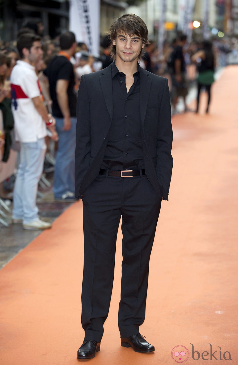 Ferrán Vilajosana en el estreno de 'El corazón del océano' en el FesTVal de Vitoria