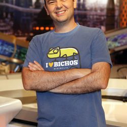 Jandro durante la presentación de 'El hormiguero 3.0'