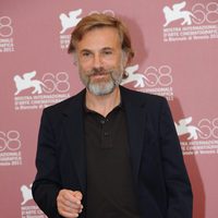 Christoph Waltz en la presentación de 'Un Dios salvaje' en la Mostra de Venecia