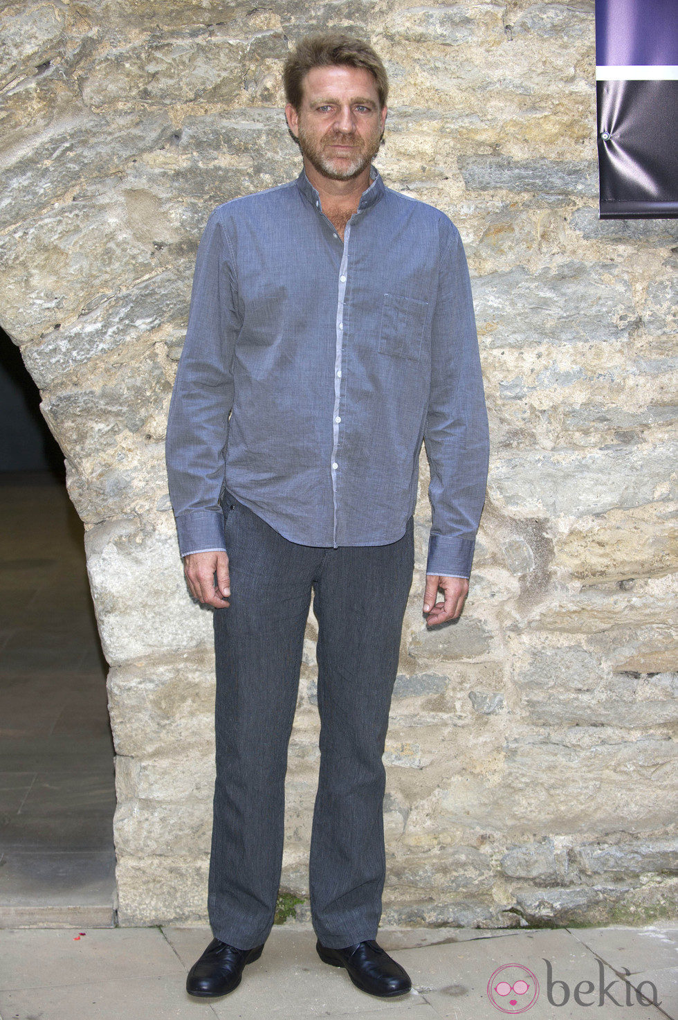 Juanjo Artero en la presentación de la 2º temporada de 'El Barco' en el FesTVal de Vitoria