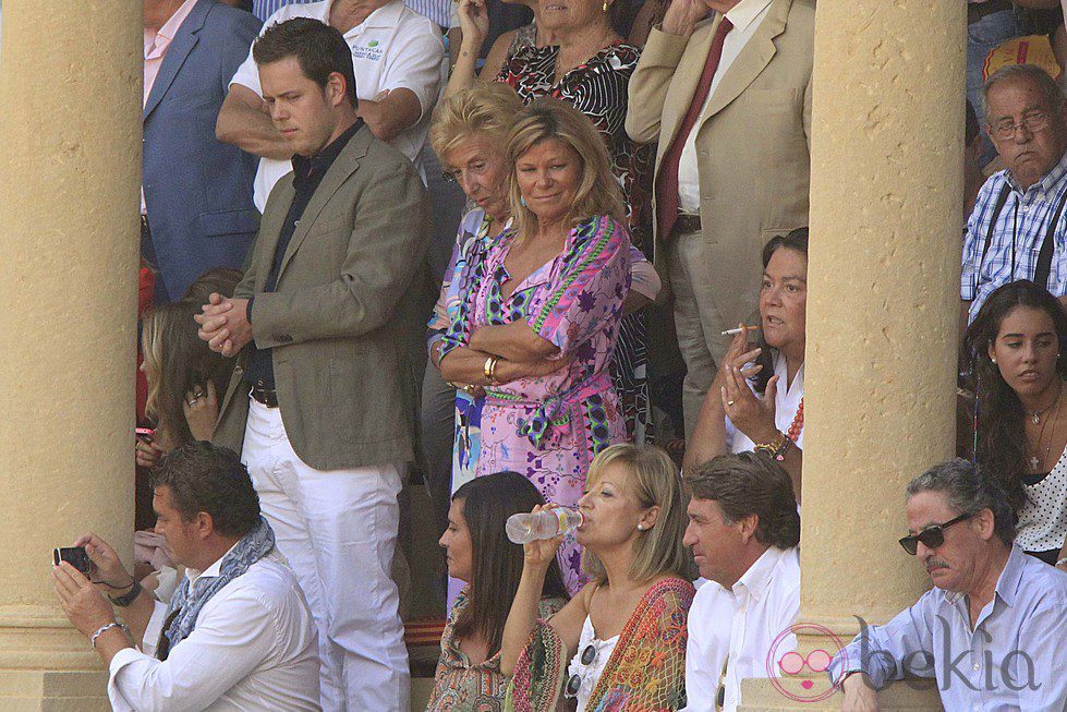 Cari Lapique en la corrida Goyesca de Ronda