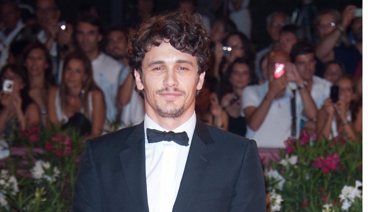 James Franco en la presentación de 'Sal' en la Mostra de Venecia