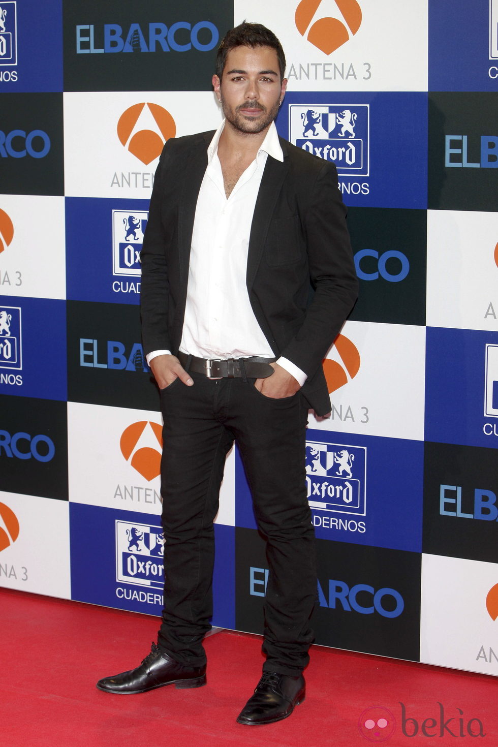 David Seijo en el estreno de la segunda temporada de 'El barco'