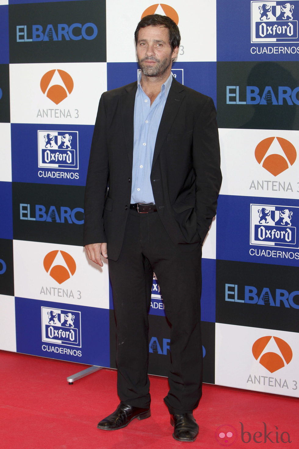 Juan Pablo Shuk en el estreno de la segunda temporada de 'El barco'