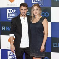 Javier Hernández y Marina Salas en el estreno de la segunda temporada de 'El barco'