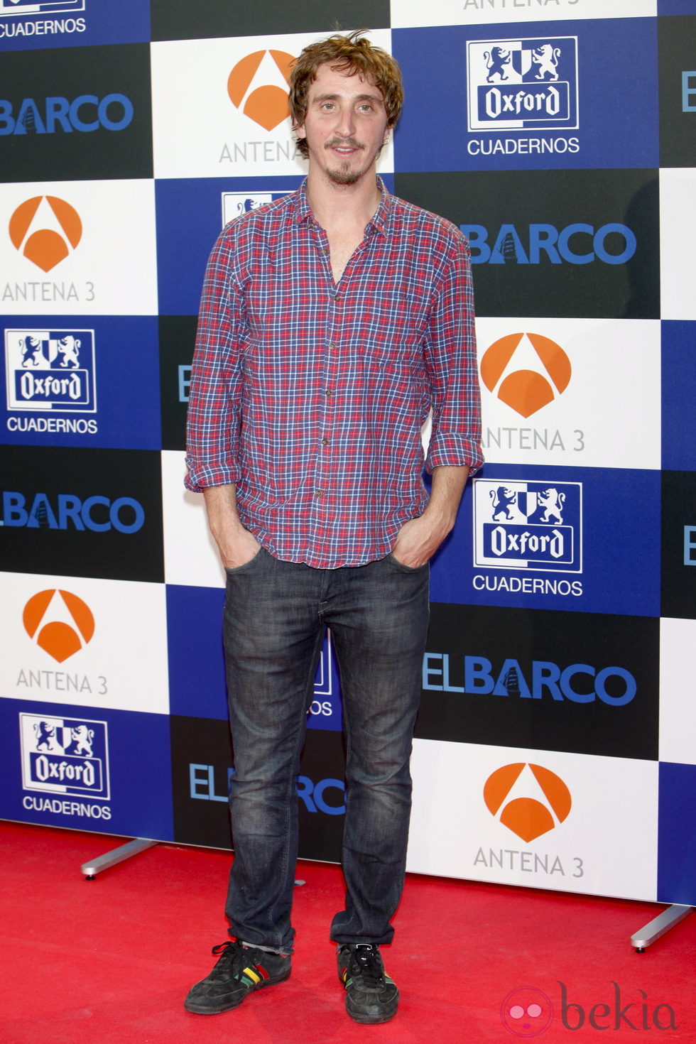 Iván Massague en el estreno de la segunda temporada de 'El barco'