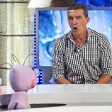 Antonio Banderas se divierte con Trancas y Barrancas en 'El hormiguero'