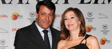 Ana rosa Quintana y Luis Antonio Ruiz en los Premios Naranja y Limón 2013