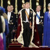 Guillermo Alejandro y Máxima de Holanda en la ceremonia de investidura