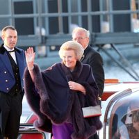 Beatriz de Holanda en la cena de gala por la coronación de Guillermo Alejandro de Holanda