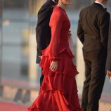 Los Príncipes de Dinamarca en la cena de gala por la coronación de Guillermo Alejandro de Holanda