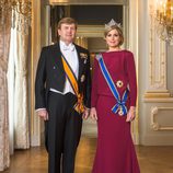 Primer retrato oficial de los Reyes Guillermo Alejandro y Máxima de Holanda