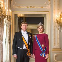 Primer retrato oficial de los Reyes Guillermo Alejandro y Máxima de Holanda