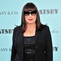 Anjelica Huston en la premiere en Nueva York de 'El gran Gatsby'