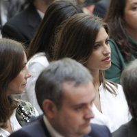 Sara Carbonero durante la entrega de la Medalla de Oro de la Comunidad de Madrid