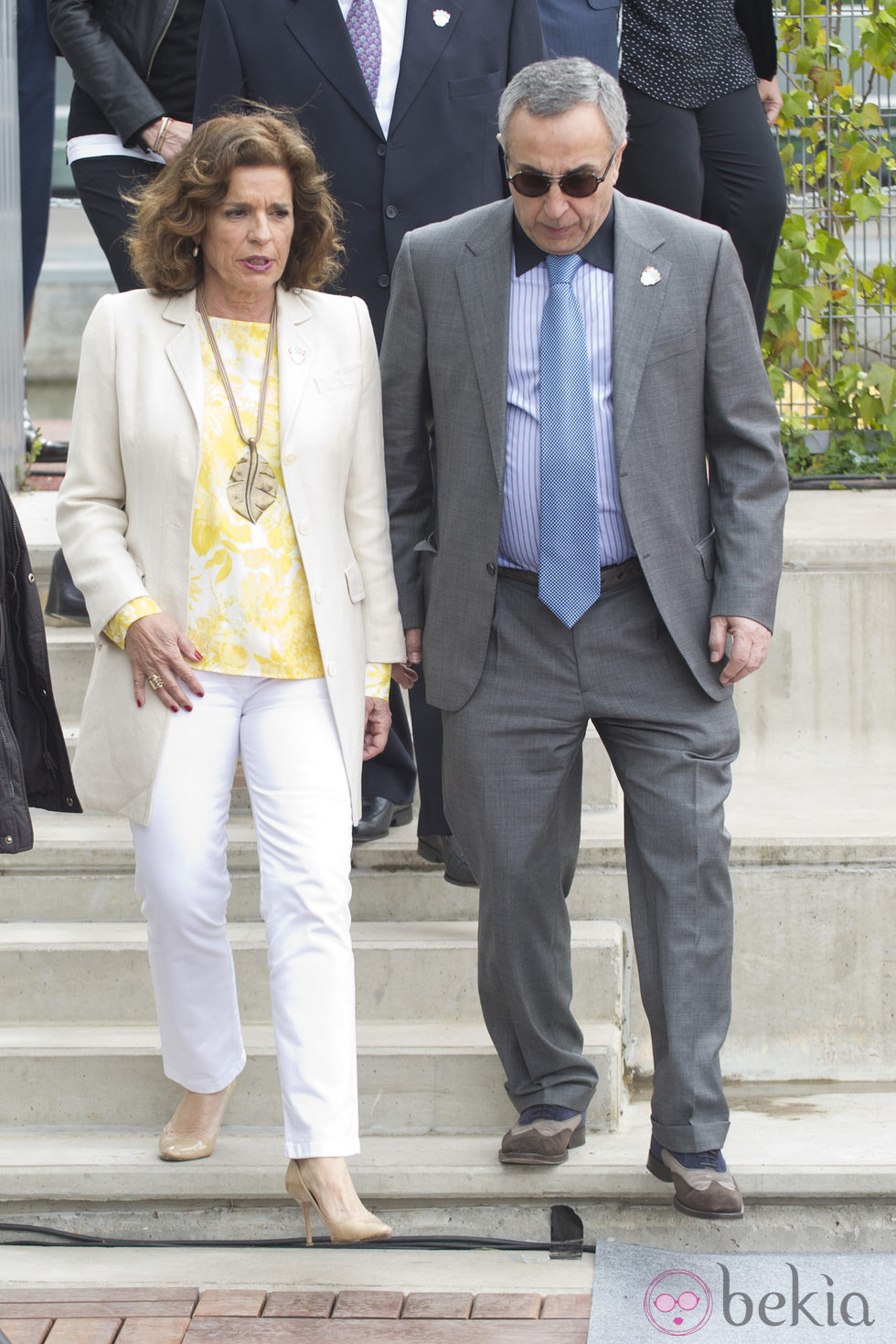 Ana Botella y Alejandro Blanco en la presentación del Madrid Open 2013