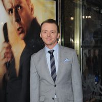 Simon Pegg en la premiere en Londres de 'Star Trek: En la oscuridad'