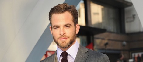 Chris Pine en la premiere en Londres de 'Star Trek: En la oscuridad'