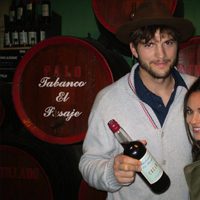 Ashton Kutcher y Mila Kunis en Jerez