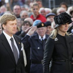 Guillermo Alejandro y Máxima de Holanda en su primer acto oficial como Reyes