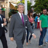 Espartaco en la boda de Fernando Solís Tello y Eva Morejón