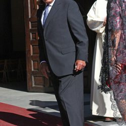 Curro Romero en la boda de Fernando Solís Tello y Eva Morejón