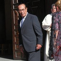 Curro Romero en la boda de Fernando Solís Tello y Eva Morejón