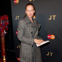 Uma Thurman en el concierto de Justin Timberlake en el Roseland Ballroom de Nueva York