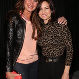 Brooke Shields y Carla Gugino en el concierto de Justin Timberlake en el Roseland Ballroom de Nueva York