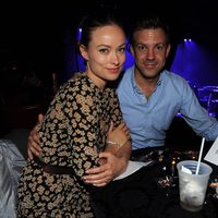 Olivia Wilde y Jason Sudeikis en el concierto de Justin Timberlake en el Roseland Ballroom de Nueva York