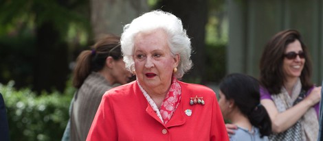 La Infanta Pilar en el Concurso de Saltos de Madrid 2013