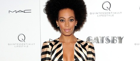 Solange Knowles en una proyección de 'El Gran Gatsby' en Nueva York