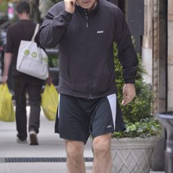 Alec Baldwin practica deporte por las calles de Nueva York