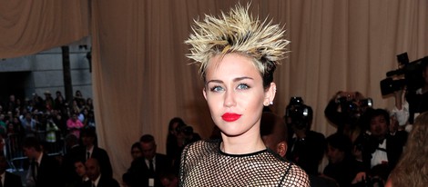 Miley Cyrus en la Gala del MET 2013