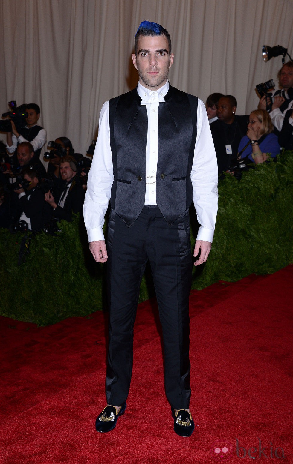 Zachary Quinto en la Gala del MET 2013