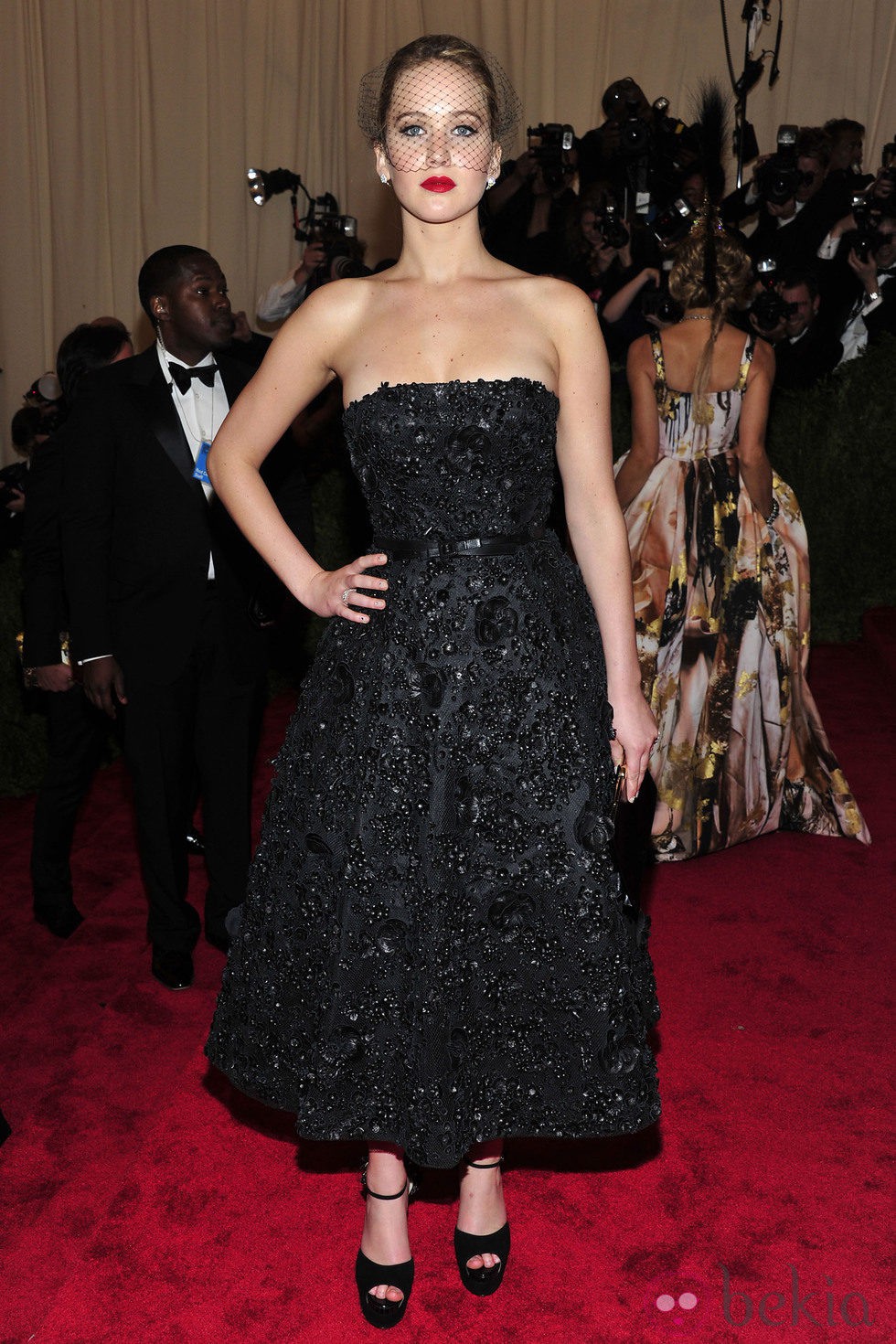 Jennifer Lawrence en la Gala del MET 2013