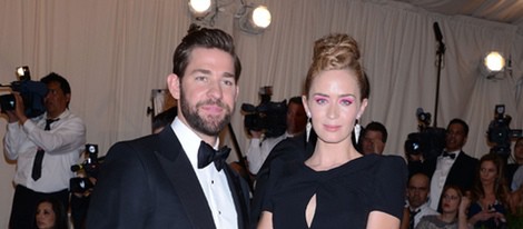 Emily Blunt y John Krasinski en la Gala del MET 2013