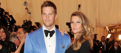 Gisele Bündchen y Tom Brady en la Gala del MET 2013