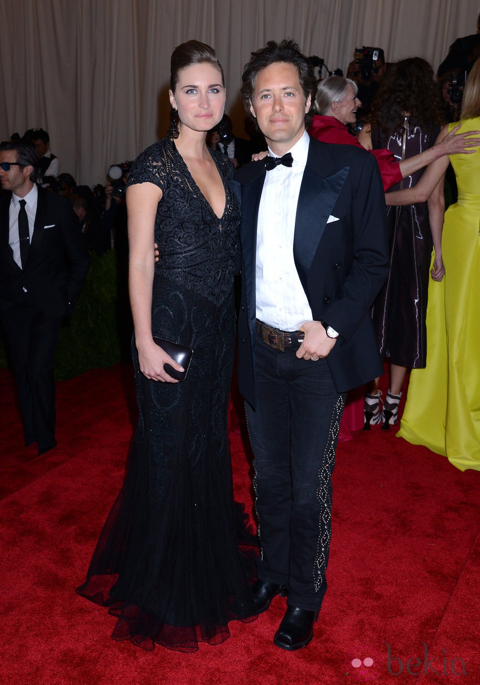 Lauren Bush y David Lauren en la Gala del MET 2013